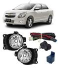 Kit farol auxiliar chevrolet cobalt 2012 a 2022