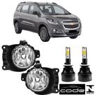 Kit Farol Auxiliar CHEVROLET SPIN 2013 ate 2016 e Super Led
