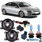 Kit Farol Auxiliar CITROEN C5 2005 ate 2007 e Super Branca