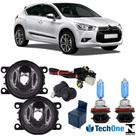 KIT Farol Auxiliar Citroen DS4 2012 a 2016 Super Branca