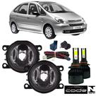 KIT Farol Auxiliar Citroen Xsara Picasso 2007 a 2012 Super Led KIT Farol Auxiliar Citroen Xsara Picasso 2007 a 2012 Super Led