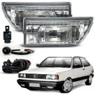 Kit Farol Auxiliar de Milha Gol G1 1987 1988 1989 1990 Botão Touch