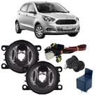 Kit farol auxiliar ford ka 2011 a 2018