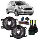 Kit farol auxiliar ford ka 2011 a 2018 super led