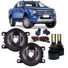 Kit farol auxiliar ford ranger 2012 a 2016 super led