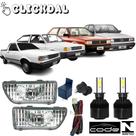 Kit farol auxiliar gol 87/94 par/sav/voy super led