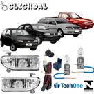 KIT FAROL AUXILIAR GOL 95 ate 99 PAR/SAV/VOY Gol Especial 00 01 02 + Lampadas Halogenas