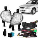 Kit Farol Auxiliar milha Corsa 2000/2002 Classic 2000/2010