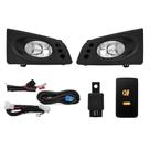 Kit farol auxiliar Milha Fit 2009 a 2011 Bmo shocklight