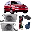 Kit farol auxiliar milha golf alemao 1992 ate 1995 vidro