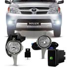 Kit farol auxiliar Milha Hilux Srv Sr 2005 a 2008 Bmo shock