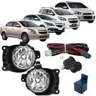 Kit farol auxiliar milha neblina onix 2013 cobalt spin sonic