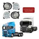 Kit Farol Auxiliar Milha Neblina SC Serie 5 S5 S6 Led 4un.