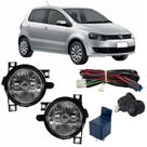 Kit Farol Auxiliar Milha Neblina VOLKS FOX 2006 ate 2009