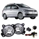 Kit farol auxiliar milha neblina volks spacefox 2011 a 2014