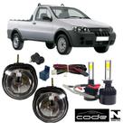 Kit Farol Auxiliar STRADA ADVENTURE 2001 a 2008 e Super Led