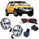 Kit farol auxiliar superior saveiro surf g4 2006 a 2013