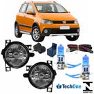Kit Farol Auxiliar VOLKS Fox 2006 a 2009 e Super Branca