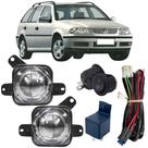 Kit Farol Auxiliar VOLKS PARATI 1999 2000 2001 2002 VIDRO Kit Farol Auxiliar VOLKS PARATI 1999 2000 2001 2002 VIDRO