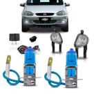 Kit farol de milha auxiliar corsa classic 2000 a 2010 + lâmpada super branca Kit farol de milha auxiliar corsa classic 2000 a 2010 + lâmpada super branca