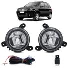 Kit Farol de Milha Auxiliar Ecosport 2003 A 2007 Ranger 2005 A 2009 Liso Vidro Kit Farol de Milha Auxiliar Ecosport 2003 A 2007 Ranger 2005 A 2009 Liso Vidro