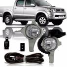 Kit Farol De Milha Auxiliar Hilux SRV SR 2005 A 2008 Shocklight