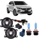 Kit farol de milha auxiliar neblina fiat cronos 2017 2018 2019 2020 2021 2022 acr + super branca Kit farol de milha auxiliar neblina fiat cronos 2017 2018 2019 2020 2021 2022 acr + super branca