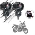 Kit Farol de Milha Auxiliar Neblina Led 10w 12v 24v Honda NC 750X