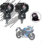Kit Farol de Milha Auxiliar Neblina Led 10w 12v 24v Suzuki GSX 750F