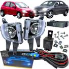 Kit farol de milha chevrolet gm celta prisma 2012 2013 2014 2015 2016 botao modelo original Kit farol de milha chevrolet gm celta prisma 2012 2013 2014 2015 2016 botao modelo original