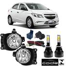 Kit farol de milha chevrolet onix 2013 ate 2020 e super led