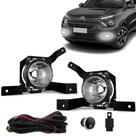 Kit Farol de Milha Citroen C3 2023 Botão Modelo Original Touch Kit Farol de Milha Citroen C3 2023 Botão Modelo Original Touch