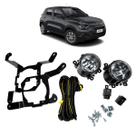 Kit Farol de Milha Citroen C3 2023 com Botão Modelo Original Completo