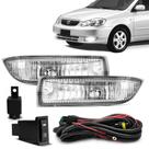 Kit Farol de Milha Corolla 2005 a 2009 Auxiliar Neblina Botão Original