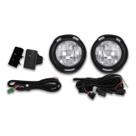 Kit Farol de Milha Etios 2012 à 2018 Hatch e Sedan Botão Original Cinza e Preto Shocklight