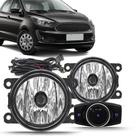 Kit Farol de Milha Ford Ka 2019 e 2020 Botão Modelo Original Suns - FGS0432FD