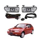 Kit Farol de Milha Gol G2 Bola 1995 a 1999 Botão Touch Shocklight - SL-263510U