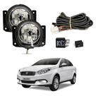 Kit Farol de Milha Grand Siena 2012 a 2021 Auxiliar Neblina