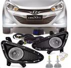 Kit Farol De Milha Hb20 2012 2013 2014 Botão Trip + Super Led