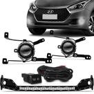 Kit Farol de Milha HB20 2016 a 2019 Auxiliar Neblina Grade Inferior Inteiriça Kit Farol de Milha HB20 2016 a 2019 Auxiliar Neblina Grade Inferior Inteiriça
