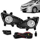 Kit Farol de Milha Hyundai Hb20 2013 a 2015 Com Grade modelo Original Botão Trip Kit Farol de Milha Hyundai Hb20 2013 a 2015 Com Grade modelo Original Botão Trip