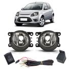 Kit Farol de Milha Ka 2012 A 2013 Botão Universal