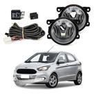 Kit Farol de Milha Ka Hatch Sedan 2015 a 2021 Auxiliar Neblina