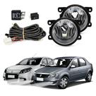 Kit Farol de Milha Logan Sandero 2007 a 2013 Auxiliar Neblina Kit Farol de Milha Logan Sandero 2007 a 2013 Auxiliar Neblina