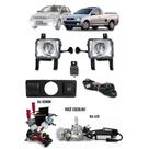 Kit Farol de Milha Neblina Chevrolet Novo Corsa 2002 à 2012 Montana 2003 à 2011 + Kit Xenon 6000K 8000K ou Kit Lâmpada LED