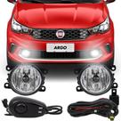 Kit Farol de Milha Neblina Fiat Argo Cronos Mobi 2018 2019 2020 2021