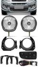 Kit Farol de Milha Neblina Fiat Novo Uno Botão Painel