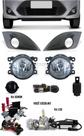 Kit Farol de Milha Neblina Ford Fiesta 2011 2012 2013 2014 + Kit Xenon 6000K 8000K ou Kit Lâmpada LED