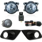 Kit Farol de Milha Neblina Ford Ka 2012 2013 2014 - Interruptor