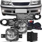 Kit Farol de Milha Neblina Gol, Parati e Saveiro G3 1999 até 2005 Botão Painel